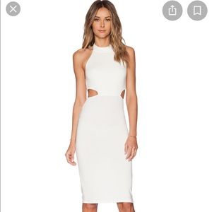 White Rachel Pally Cut Out Dress